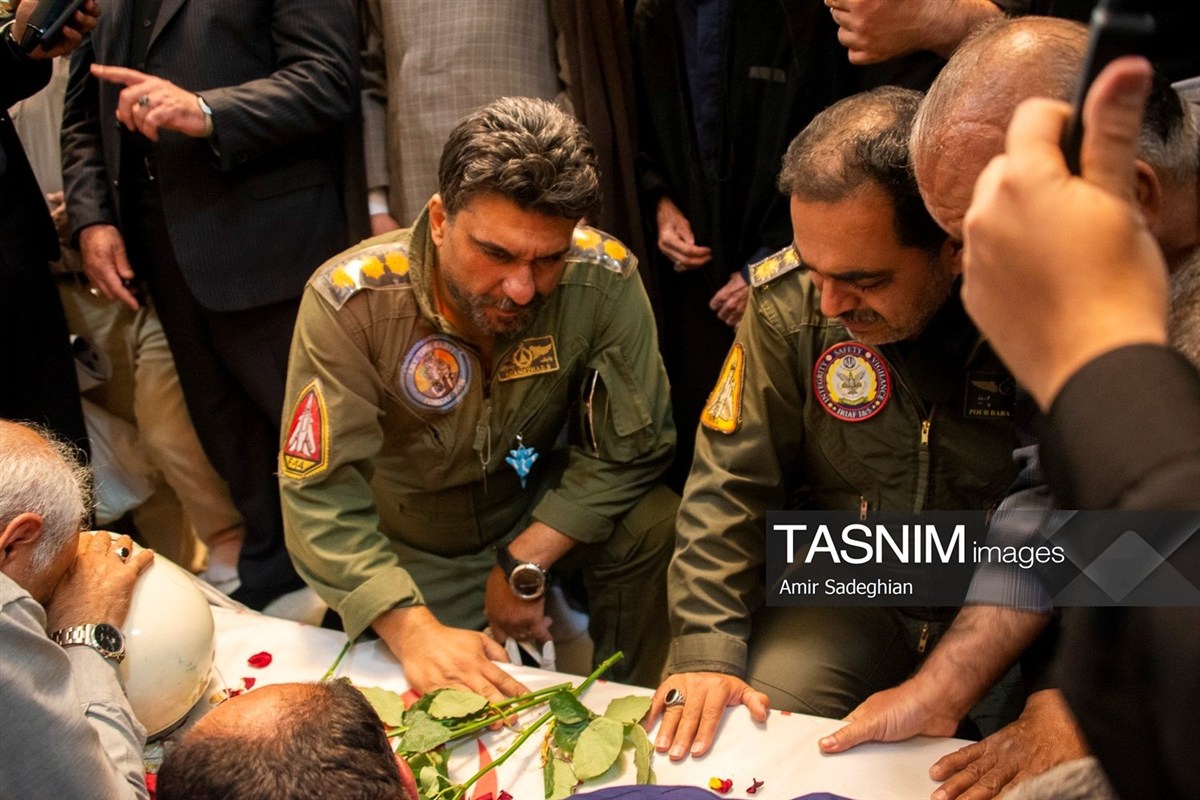 تصاویر: مراسم تشییع پیکر مطهر امیر سرتیپ خلبان مجید کاظمی - شیراز