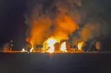 دو فرد نقاب‌دار عمداً ۱۱ مورد از ۱۷ آنتن استارلینک را در یک تأسیسات محرمانه در نزدیکی صوفیه به آتش کشیدند /  این آنتن‌ها از ارتباطات ماهواره‌ای مورد استفاده در جنگ اوکراین پشتیبانی می‌کردند