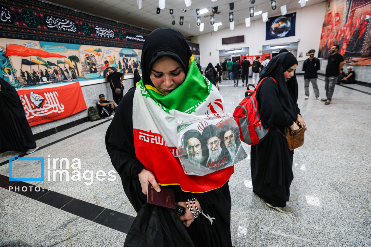 تصاویر: تردد زائران اربعین در پایانه مرزی چذابه