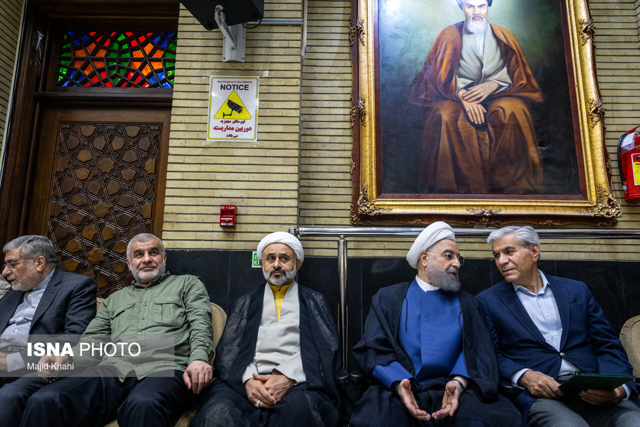 تصاویر: مراسم ختم خواهر عراقچی، وزیر خارجه