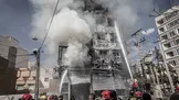 شمار مصدومان حادثه آتش‌سوزی سبزوار به ۵۵ نفر رسید