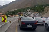 ببینید/ ترافیک سنگین در محور کندوان