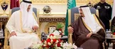 پیام ملک سلمان به امیر قطر