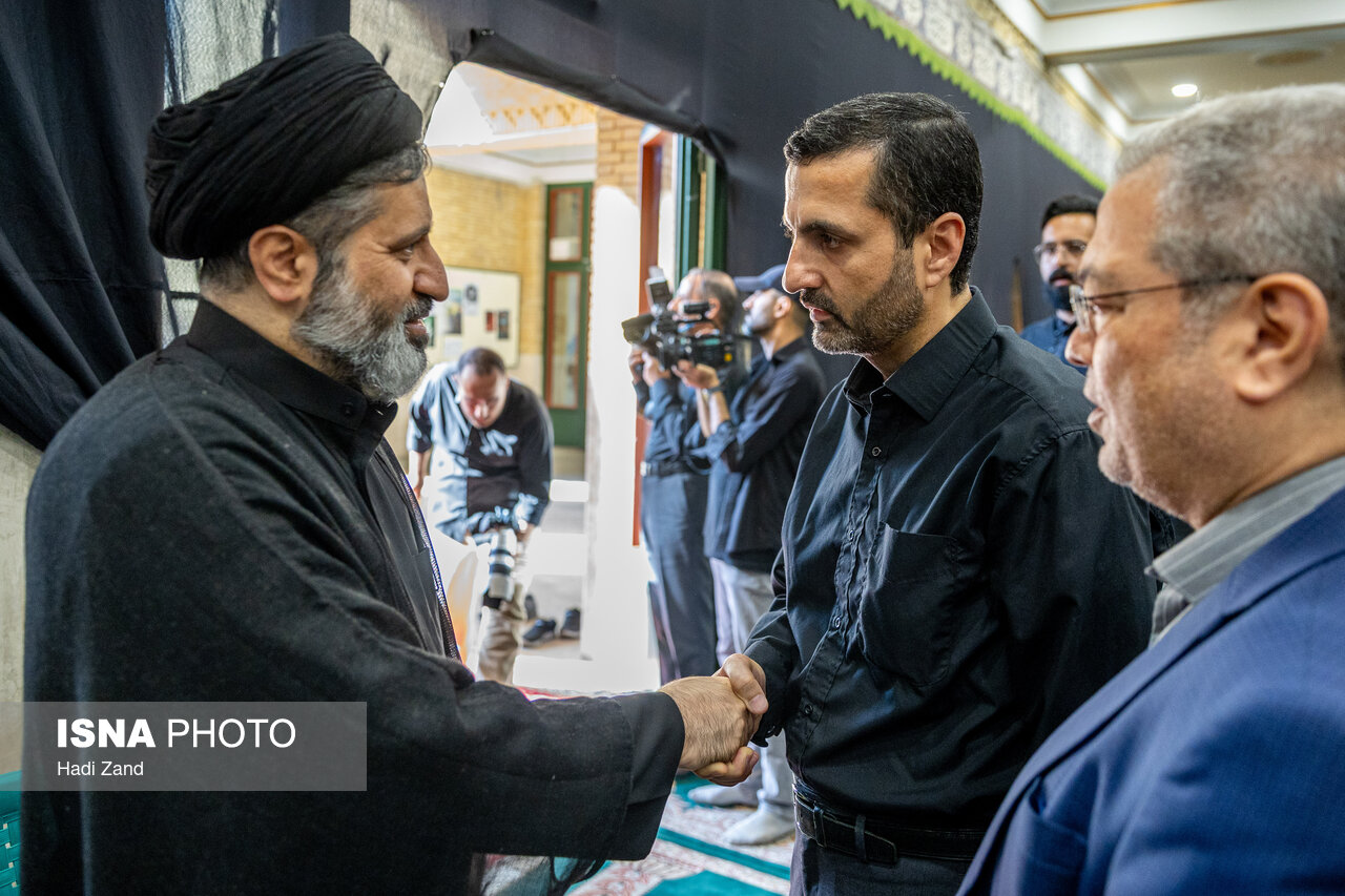 تصاویر: مراسم بزرگداشت شهید مصباح الهدی داماد رهبر شهید انقلاب