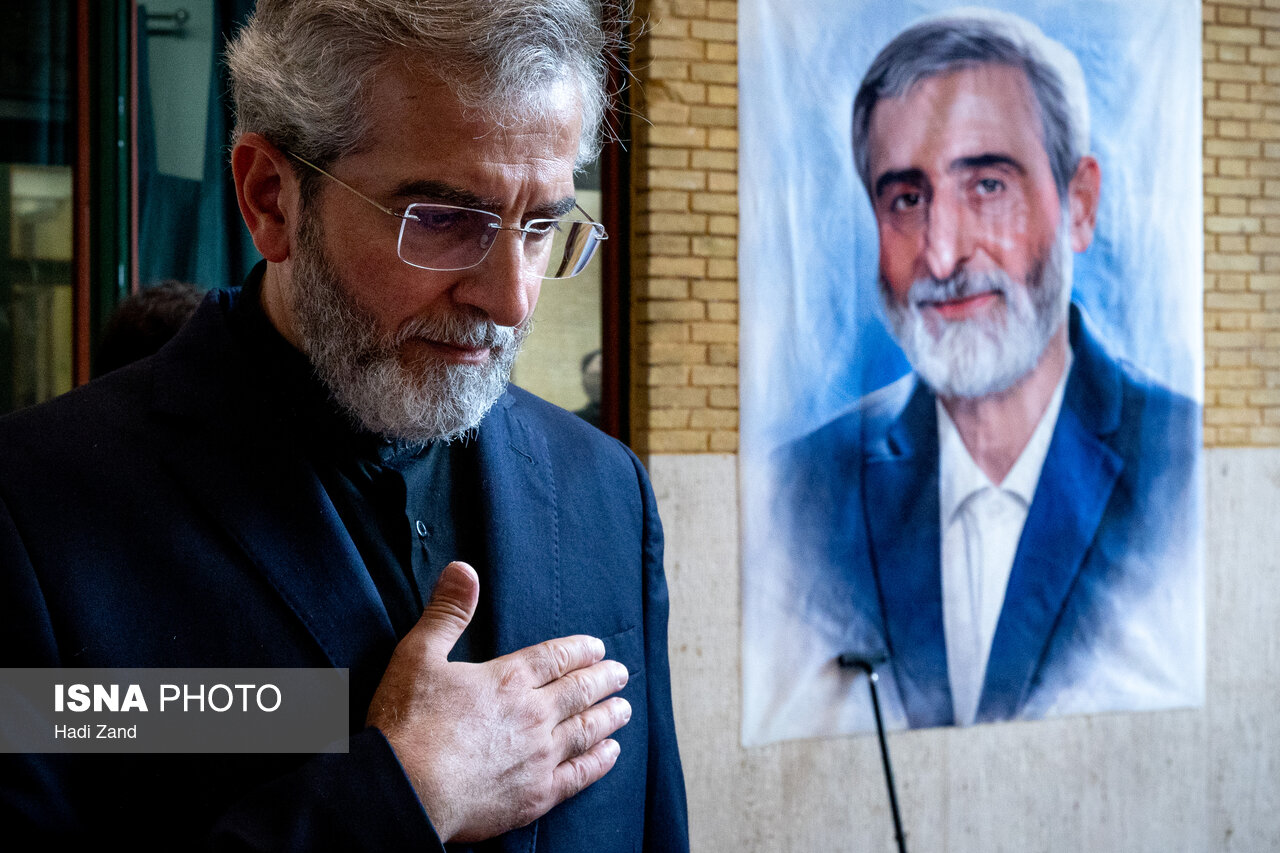 تصاویر: مراسم بزرگداشت شهید مصباح الهدی داماد رهبر شهید انقلاب