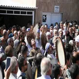 تصاویر: مراسم تشییع پیکر مداحو، دف نواز مطرح کشوری
