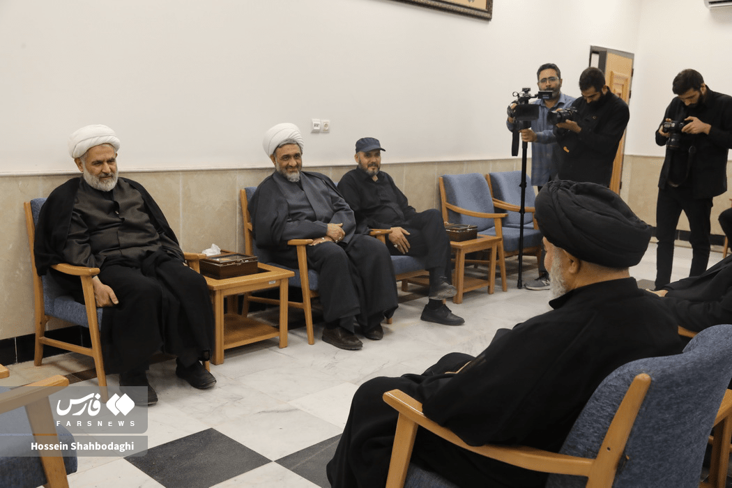 تصاویری جدید از حسین طائب در قم