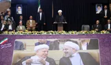 تصاویر : حضور روحانی در جمع مردم همدان و کرمانشاه