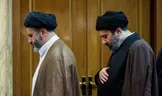 ببینید/ حضور فرزندان رهبر شهید در مصلی