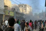 ببینید/ تصاویری از دمشق پس از انفجارهایی که در نزدیکی هتل ماکرون رخ داد