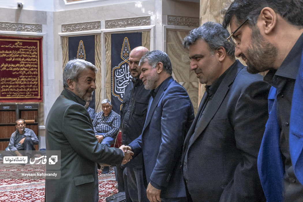 تصاویر: مراسم ختم همسر محمد علی زلفی‌گل