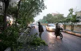 هشدار  سطح نارنجی نسبت به وزش باد شدید در تهران