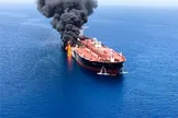 سازمان عملیات دریایی بریتانیا: حادثه‌ای مرتبط با یک نفتکش و نیروهای نظامی در اقیانوس هند رخ داده