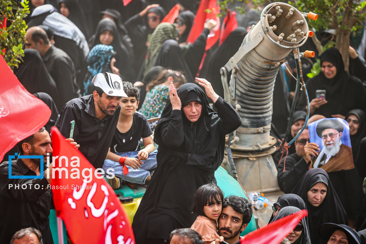 تصاویر: تشییع پیکر مطهر رهبر شهید انقلاب در قم