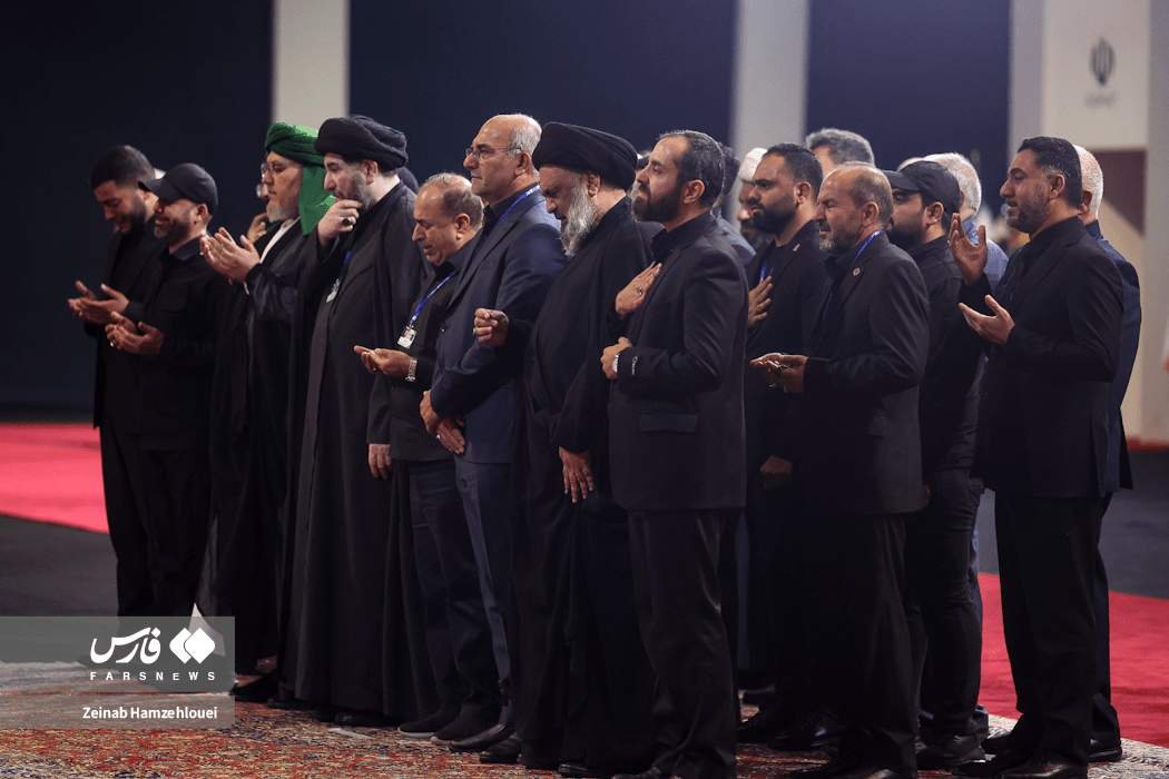 تصاویر: مراسم ادای احترام سران کشورها و مسئولان خارجی به پیکر رهبر شهید انقلاب