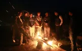 تصاویر : واکنش مردم مشهد پس از زلزله 6ریشتری