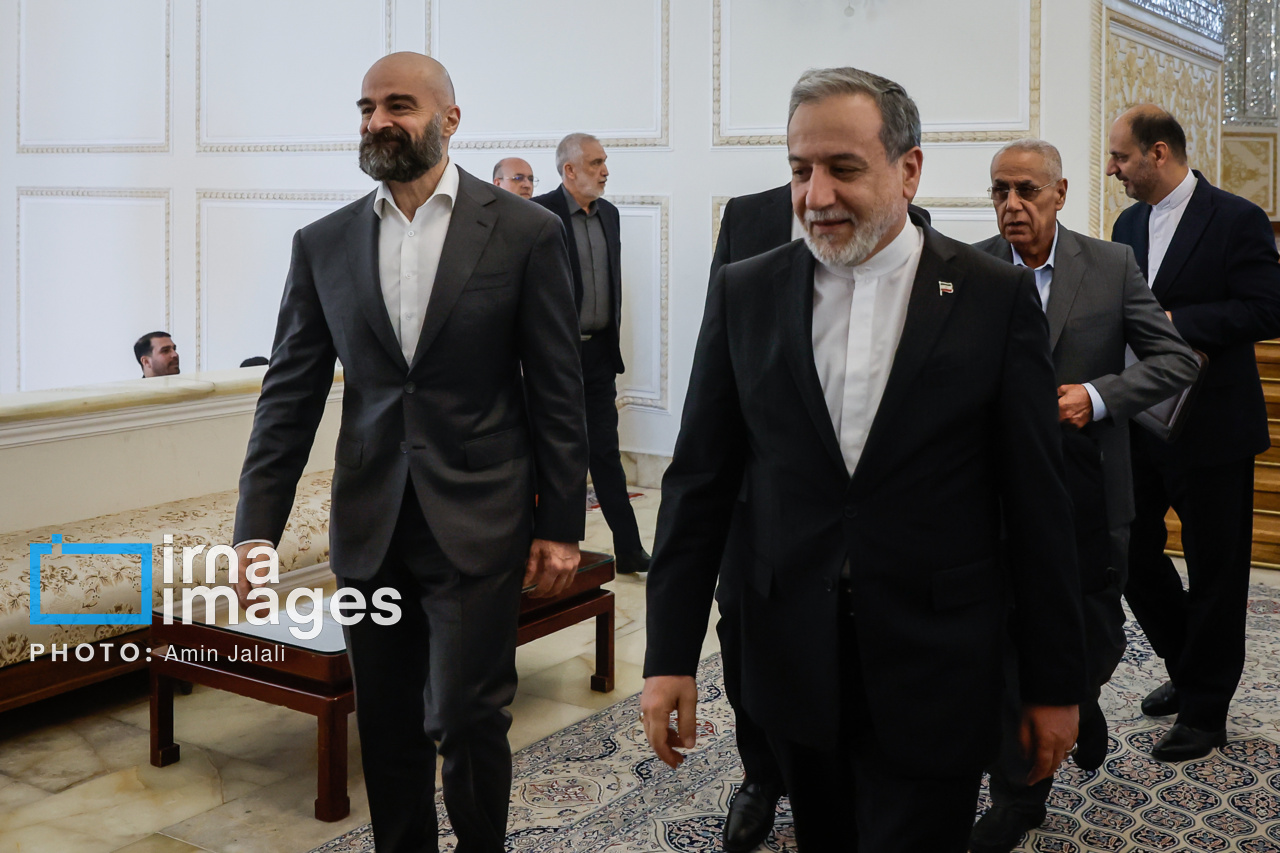 تصاویر: دیدار رئیس اتحادیه میهنی کردستان عراق با عراقچی
