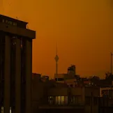 تصاویر: هوای نارنجی تهران