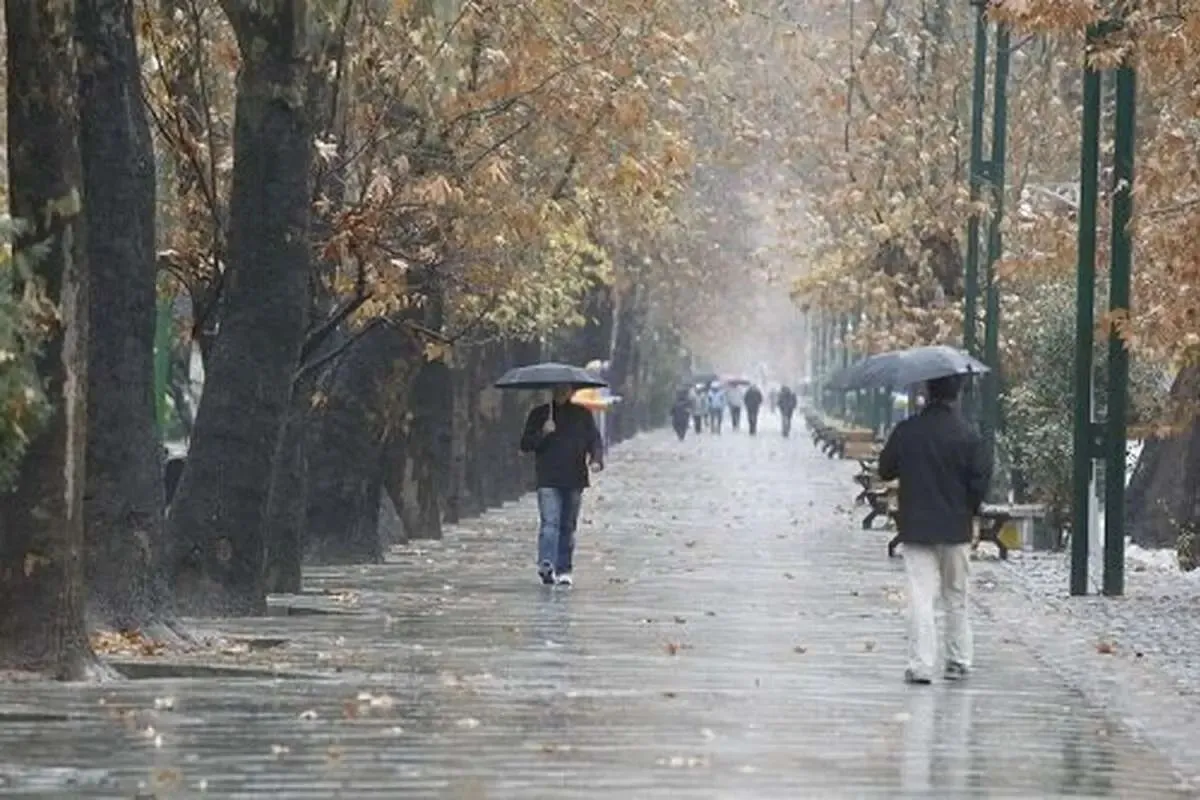 وضعیت آب و هوا، امروز ۷ آبان ۱۴۰۵؛ پیش‌بینی رگبار باران و وزش باد شدید در مناطق مختلف کشور