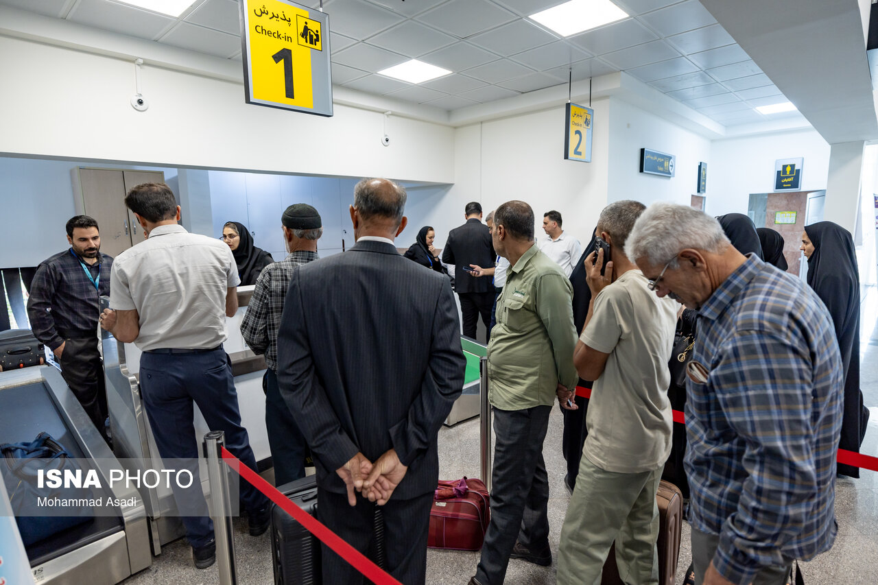 تصاویر: از سرگیری پروازهای فرودگاه اراک