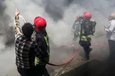 فرمانداری: آتش‌سوزی در شهرک صنعتی آبادان/ حریق تحت کنترل است