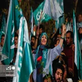تصاویر: آخرین گردهمایی حامیان پزشکیان