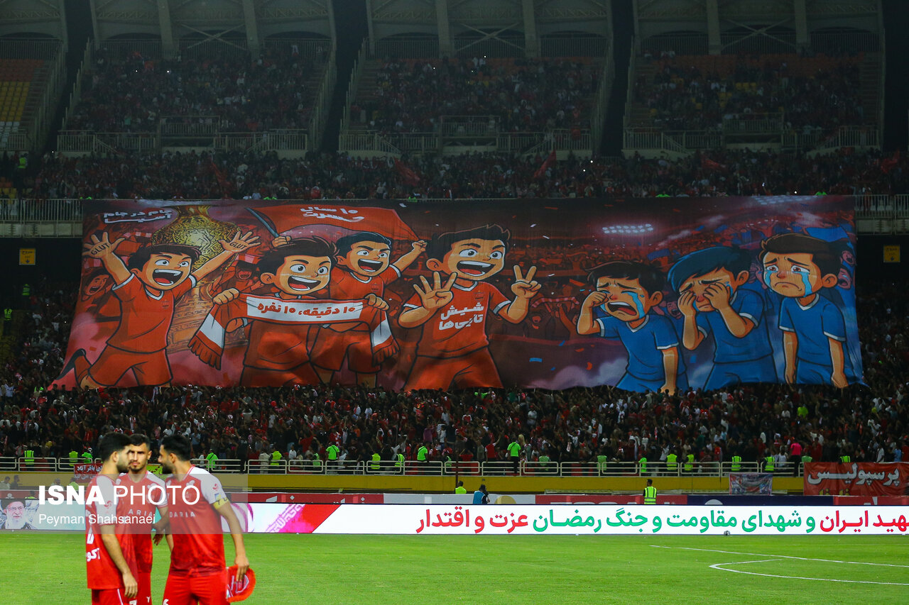 تصاویر: لیگ برتر فوتبال - پرسپولیس و استقلال (دربی ۱۰۷)