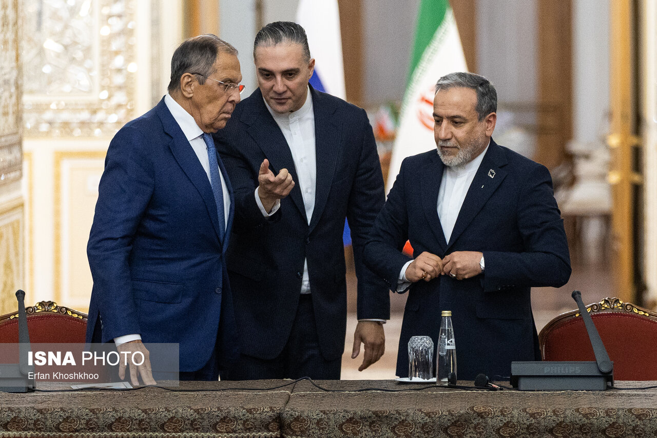 تصاویر: دیدار وزرای خارجه روسیه و ایران