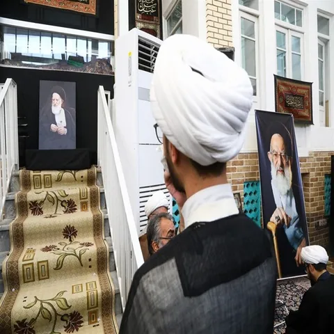 تصاویر: مراسم وداع با پیکر آیت‌الله «شبیری زنجانی»