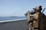 ادعای سنتکام: محاصره دریایی آمریکا علیه ایران وارد مرحله اجرا شد