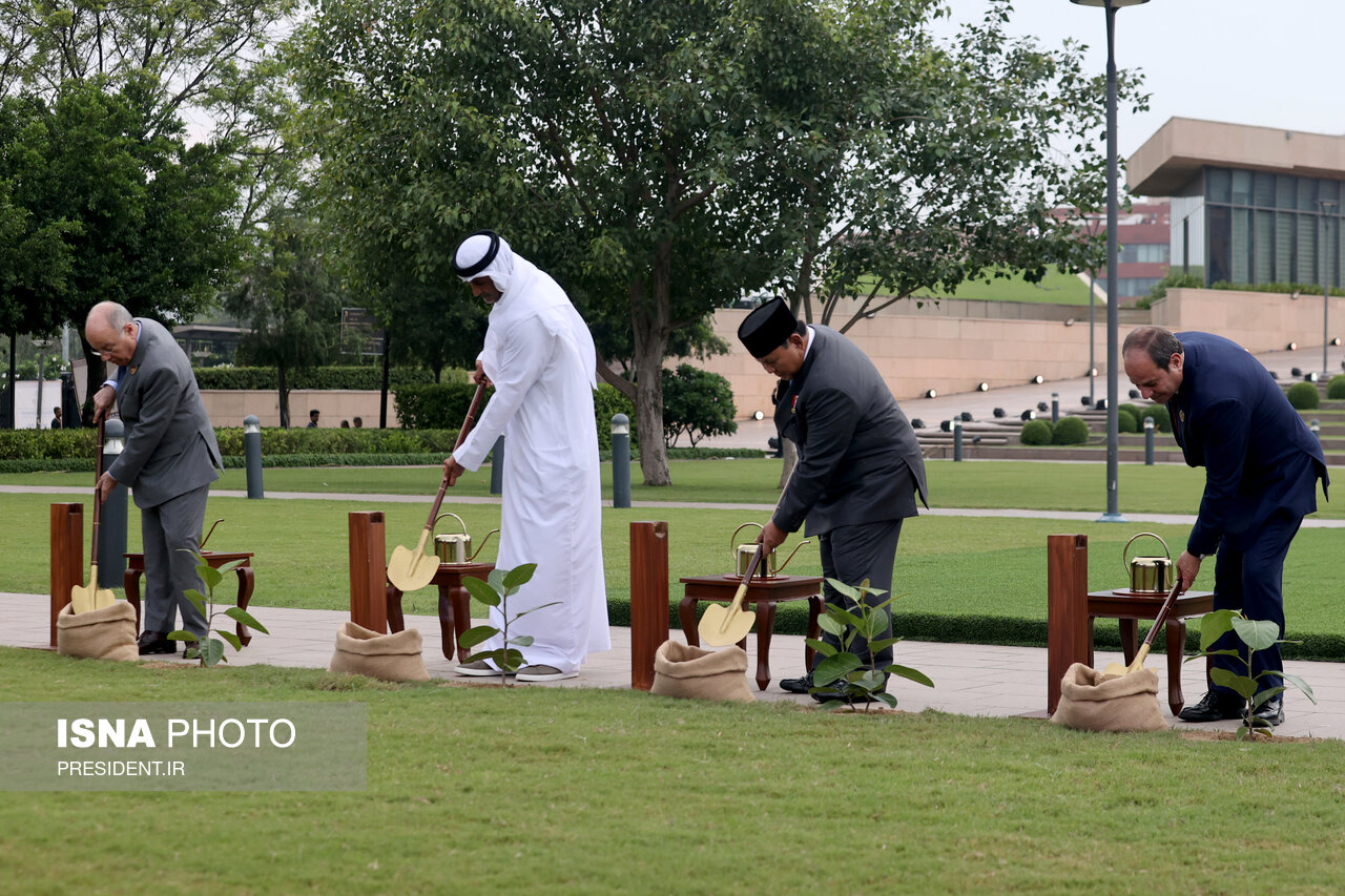 تصاویر: دومین روز سفر رییس جمهور به هند