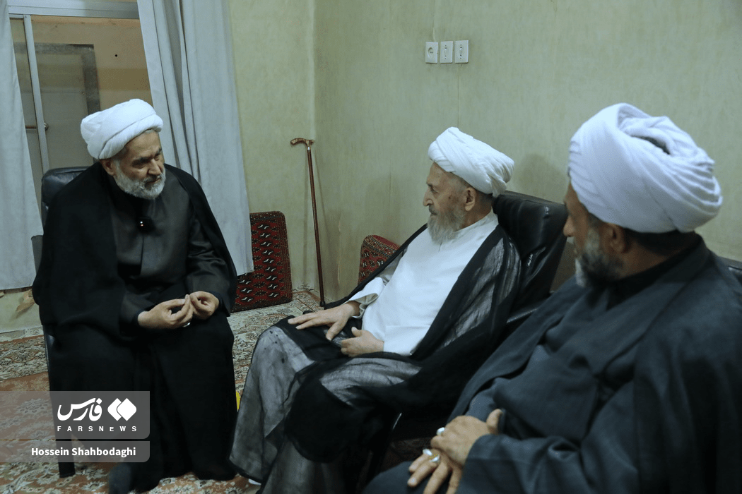 تصاویری جدید از حسین طائب در قم