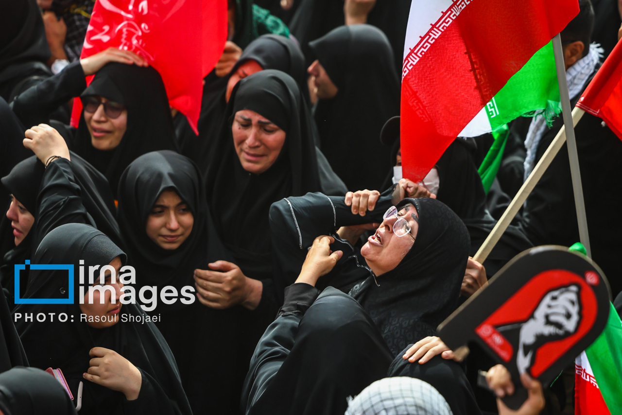 تصاویر: تشییع پیکر مطهر رهبر شهید انقلاب در قم