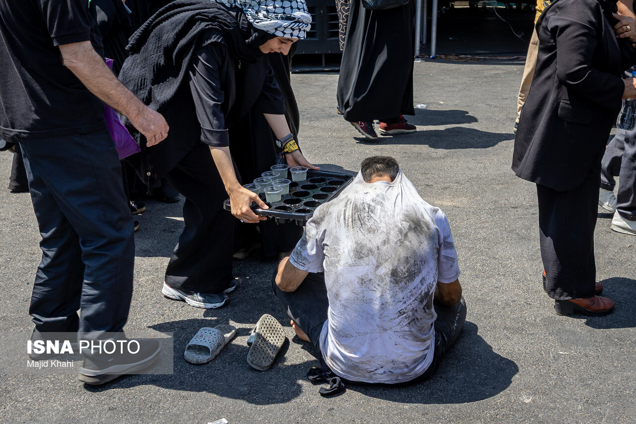 تصاویر: مراسم پیاده‌روی جاماندگان اربعین حسینی در تهران