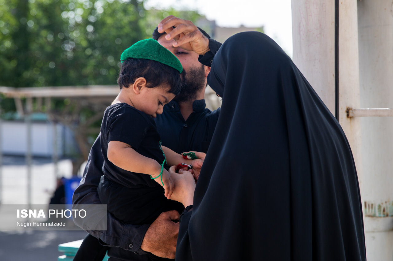 تصاویر: مراسم شیرخوارگان حسینی در سراسر کشور