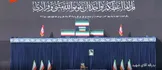 ببینید/ نمایی از پیکر رهبر شهید و خانواده شهید ایشان در مصلی تهران
