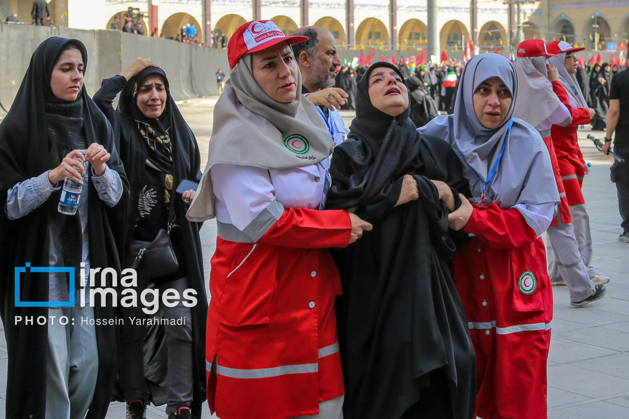 تصاویر: نخستین روز مراسم وداع با رهبر شهید انقلاب