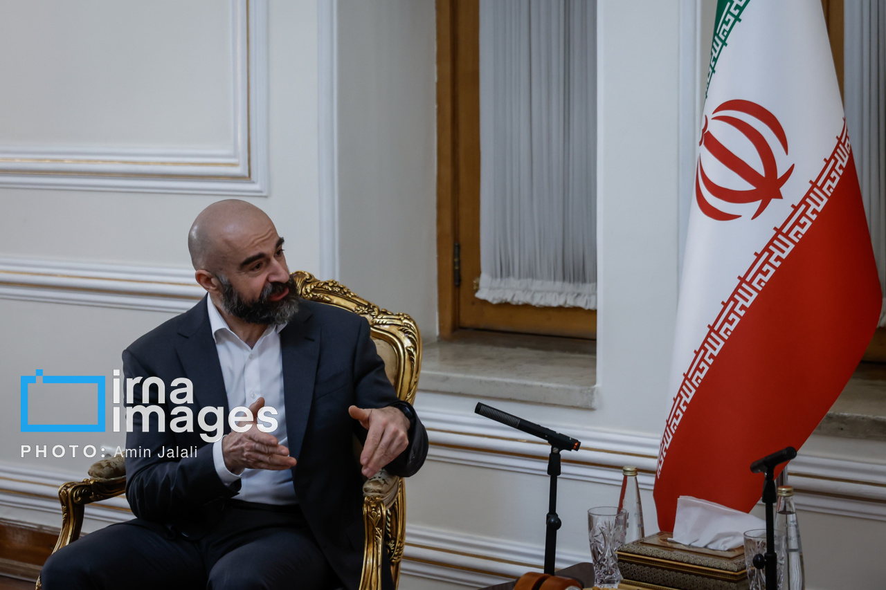 تصاویر: دیدار رئیس اتحادیه میهنی کردستان عراق با عراقچی