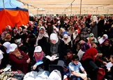 تصاویر : مشارکت 300 هزار فلسطینی در نماز جمعه مسجد الاقصی