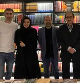 حضور اصغر فرهادی در کتابفروشی مجتبی جباری