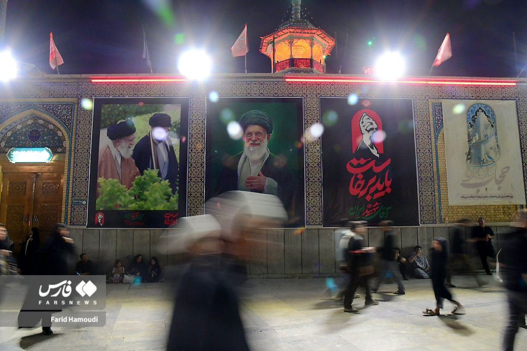تصاویر: حرم حضرت معصومه در آستانه تشییع رهبر شهید