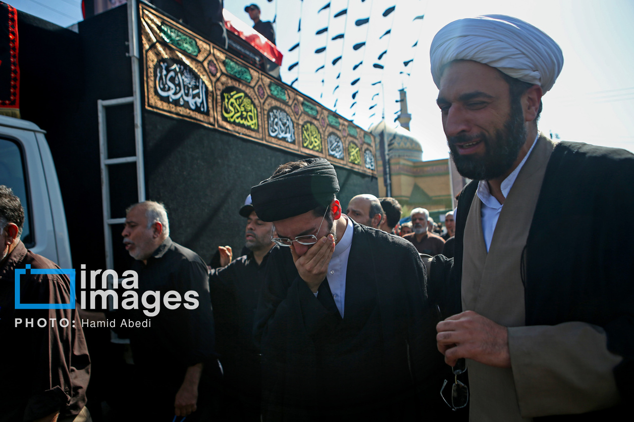 تصاویر: تشییع پیکر آیت الله سید موسی شبیری زنجانی - قم