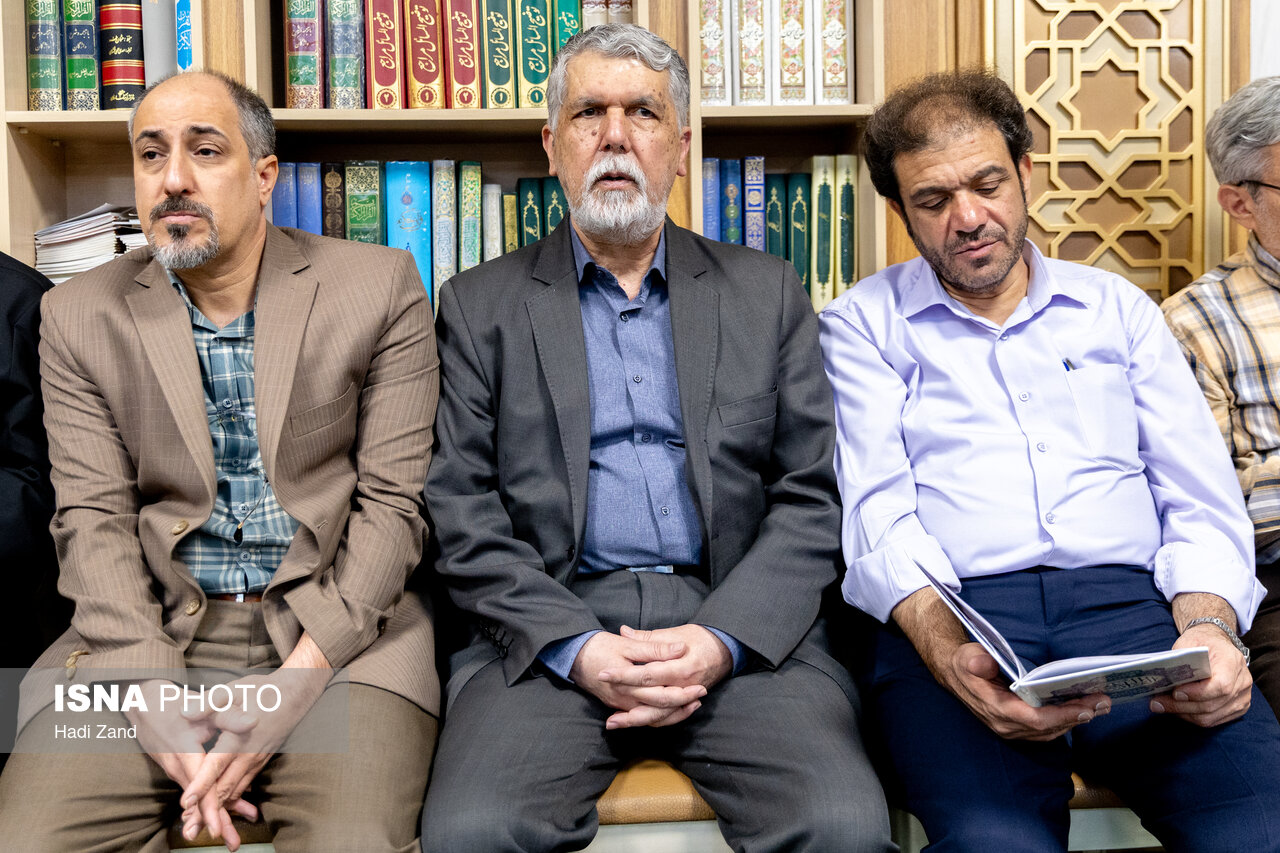 تصاویر: مراسم یادبود مادر رییس سازمان برنامه و بودجه