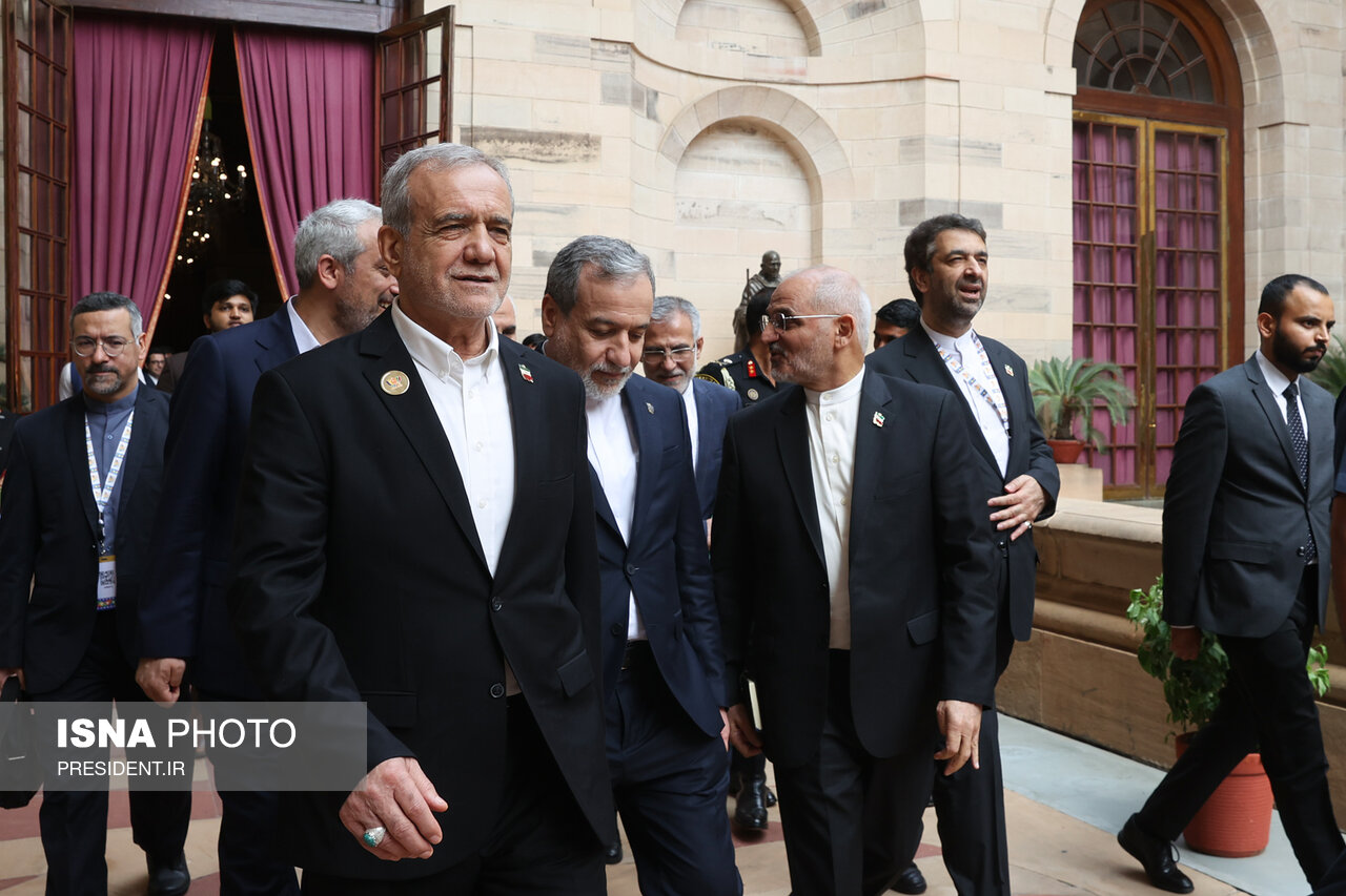 تصاویر: دومین روز سفر رییس جمهور به هند