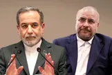 ببینید/ گفت‌وگوی قالیباف و عراقچی در حاشیه مراسم شب شهادت امام رضا (ع) در مشهد