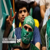 تصاویر: اجتماع بزرگ حامیان پزشکیان در ورزشگاه شیرودی