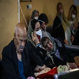 تصاویر: کاهش تاب‌آوری کودکان و سالمندان در هوای آلوده تهران
