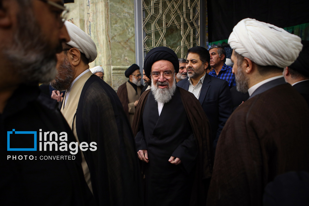 تصاویر: مراسم چهلم ارتحال آیت‌الله شبیری زنجانی در قم