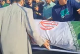 ویدیو / خاکسپاری پیکر صابر کاظمی در روستای قانقرمه آق‌قلا