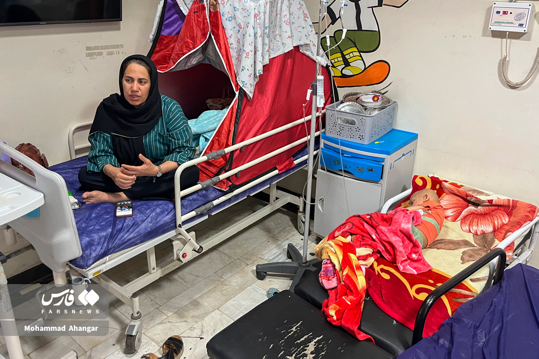 تصاویر: بیمارستان کودکان سرطانی اهواز، چند روز پس از تجاوز آمریکا
